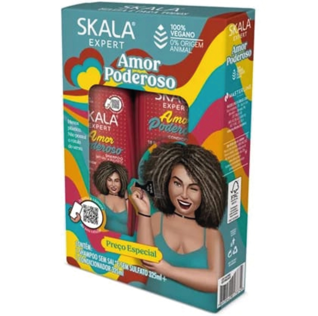 SKALA EXPERT  KIT SHAMPOO Y ACONDICIONADOR AMOR PODEROSO